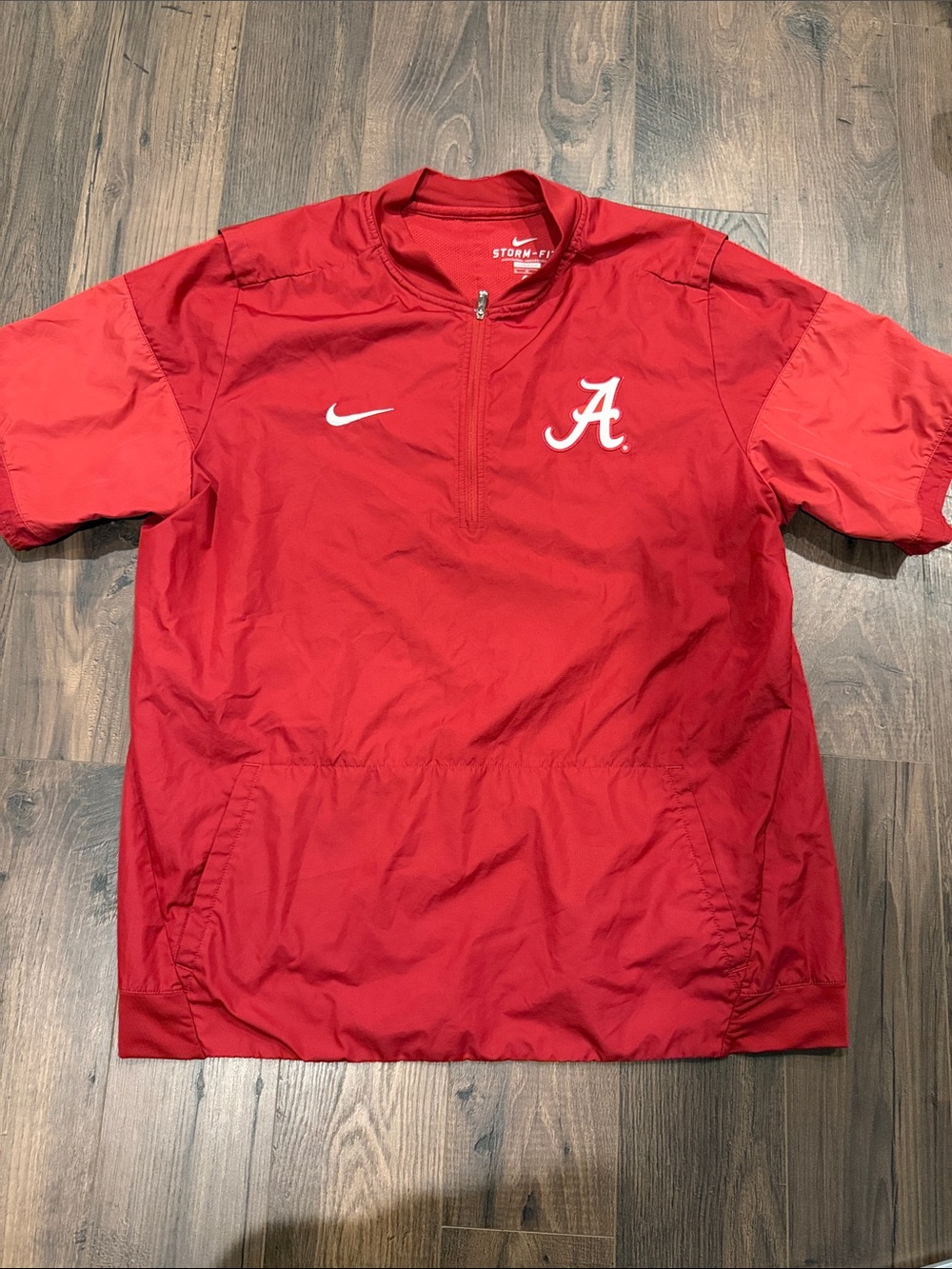 Nike Men’s Sideline Short Sleeve Pullover - ALABAMA